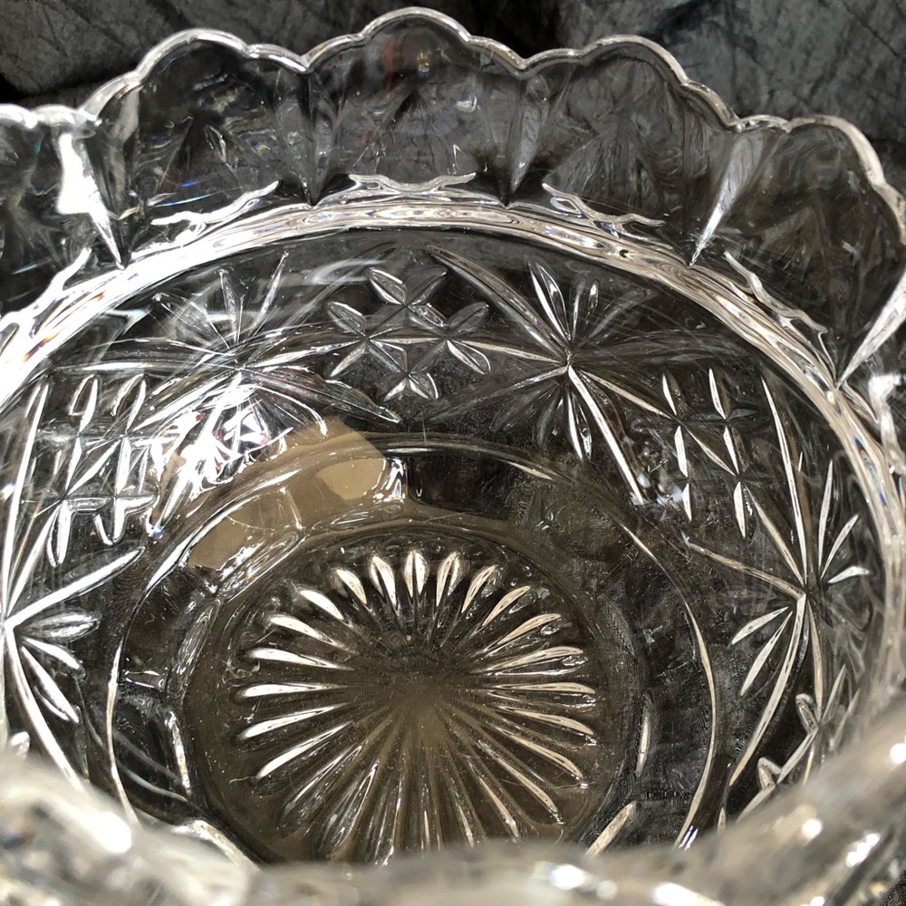 Bohemia Czech Republic Lead Crystal 5” Bowl - Picture 6 of 14